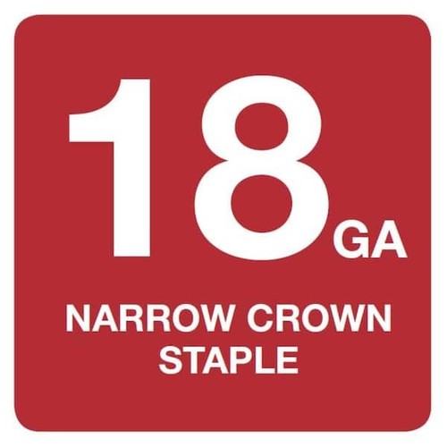 1/4 in. x 1-1/2 in. 18-Gauge Glue Collated Crown Finishing Staple (2500 Pieces) - Picture 2 of 7