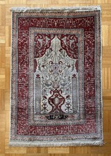 Orientteppich - Hereke - Seide Mit Goldfäden - Handgeknüpft