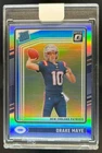 2024 Donruss Optic Drake Maye Holo Rated Rookie #229 Patriots