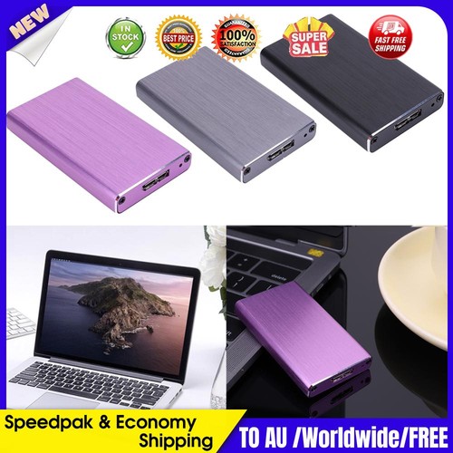 MSATA To USB 3.0 SSD Enclosure Portable Hard Disk Case for MSATA SSD 30*25/30*50