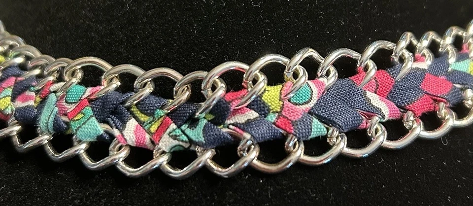 Auténtica diadema de eslabones de cadena Vera Bradley “Petal Paisley” - Nueva Foto 2 de 4