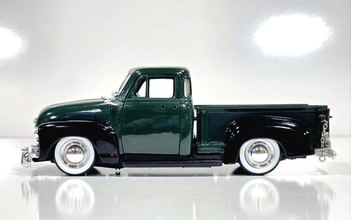 1953 Chevrolet 3100 Pickup Truck Jada Toys 1/24 grün schwarz Just Trucks Modell - Bild 4 von 12