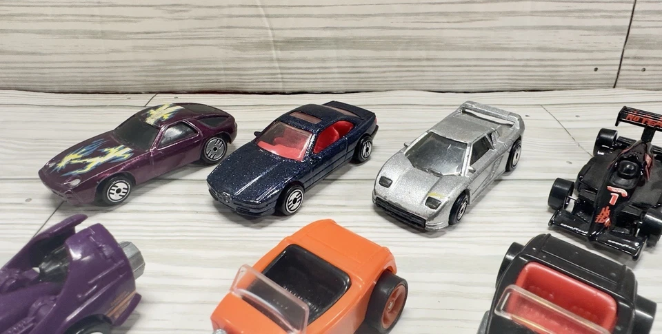 Lote De Colección 28x Coches Hot Wheels, Furgonetas, Coches de Carreras, Jugar Usado, G3 Foto 2 de 4