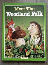 Meet the Woodland Folk by Wolf, Tony Hardcover 1984