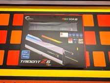 G.SKILL Trident Z5 RGB 64GB (2x32GB) DDR5-6400 RAM (F5-6400J3239G32GX2-TZ5RK)