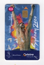 Australia Telstra Phonecard Swimming Sydney 2000 Olympics