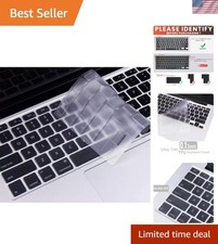 Lightweight Clear Keyboard Cover for MacBook Air 13 Inch A1369  Pro 15 A1502
