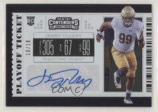 2019 Contenders Draft Picks Playoff Ticket /18 Jerry Tillery #188 Rookie Auto RC