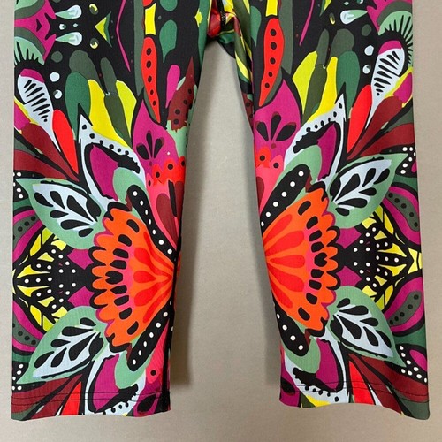 Betsey Johnson Leggings Cortos Bicicleta Pantalones Cortos Colorido Patrón Mediano Mujeres Atlético - Imagen 4 de 12