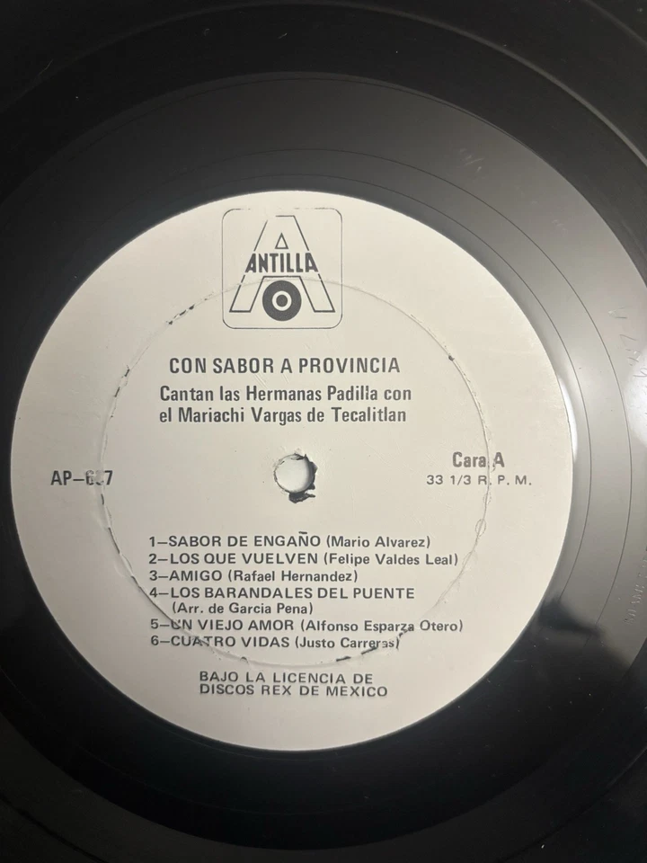 Hermanas Padilla Las Canciones De Mi Pueblo . ***COVER AND LP ARE DIFFEREN***** Foto 4 de 4