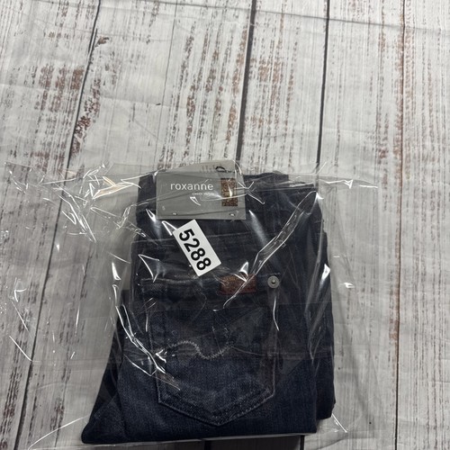 NWT 7 FOR ALL MANKIND ROXANNE SKINNY JEANS GIRLS SIZE 5 ADJUSTABLE WAISTBAND - Picture 16 of 16