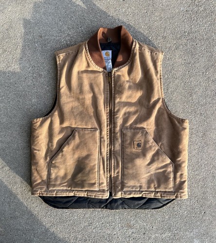 Vintage 80s Carhartt Work Vest Size XL