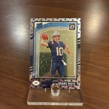 Drake Maye 2024 Panini Donruss Optic Football Rated Rookie Stars Holo Prizm SP