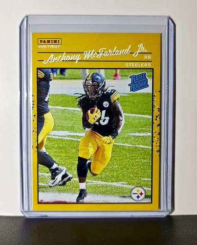 Anthony McFarland Jr Rookie 2020 Panini NFL #37 Rated Rookie Pittsburgh Steelers - Bild 1 von 6