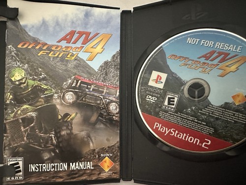 ATV Offroad Fury 4 Greatest Hits NOT FOR RESALE (PS2, 2006)CIB TESTED - Picture 3 of 6