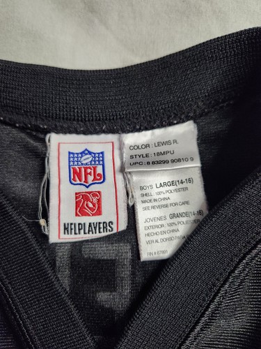 Vintage Ray Lewis Baltimore Ravens Trikot #52 Jungen Größe Large schwarz lila gebraucht, in einwandfreiem Zustand - Bild 5 von 9