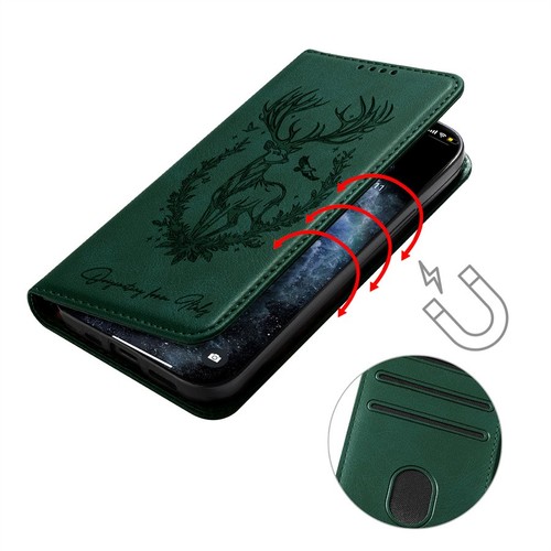 Phone Case Cover for Huawei Pura 70 P60 P50 P40 P30 Luxury Magnetic Wallet Case - Picture 7 of 18