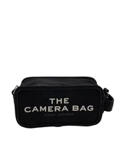 THE MARC JACOBS Shoulder Bag Polyester BLK Solid THE CAMERA