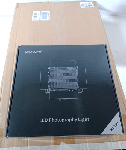 Neweer 2 Pack 660 LED Panels Photography Light Kit w/Tripods & Cases NL660 - Picture 3 of 3