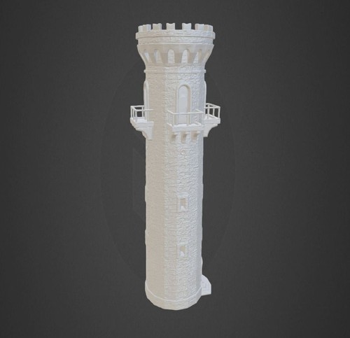 Kickelhahn Tower 8 Inches - Stone Grey - Picture 3 of 4
