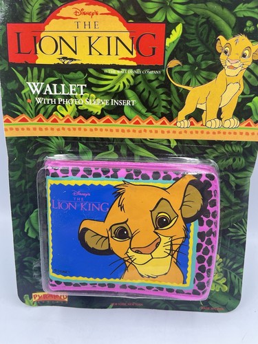 Vintage Disney The Lion King Wallet with Photo Sleeve Insert - Very Rare - Picture 4 of 5