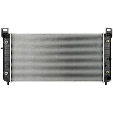 34'' Engine Coolant Radiator Compatible with Chevy Silverado/Suburban/Tahoe GMC