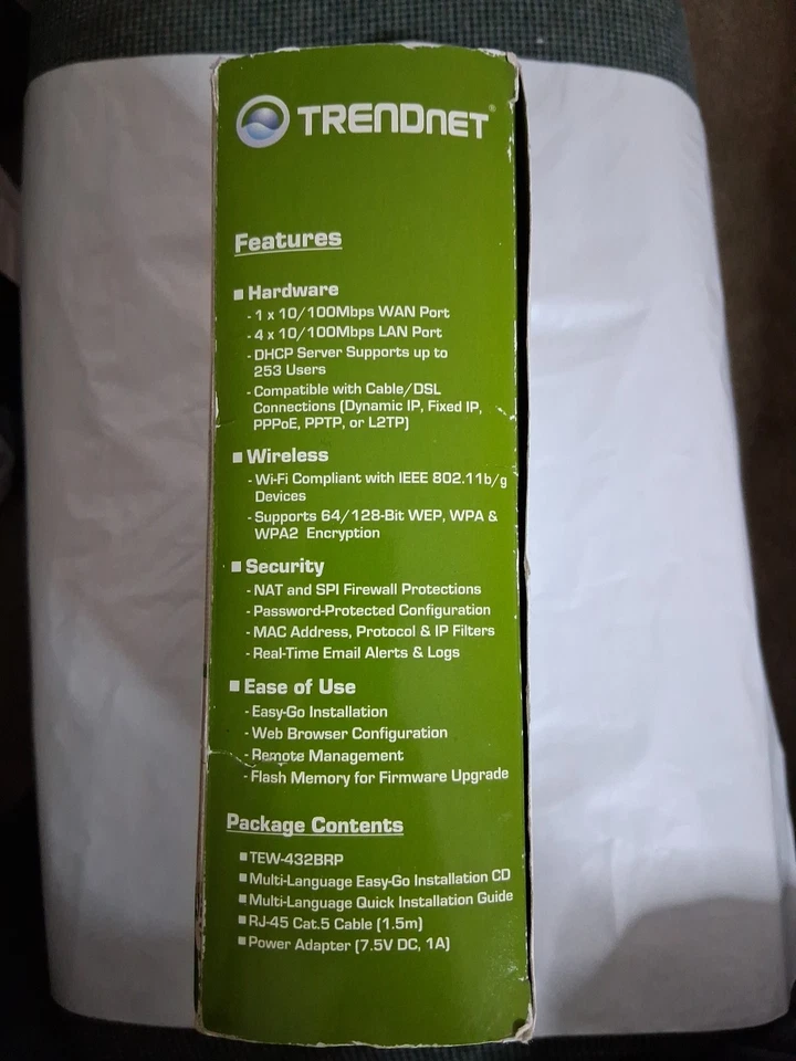 Trendnet Tew Router Tew-432BRP - Image 2 of 4