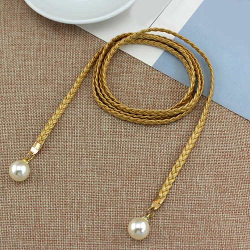 Woven Tassel Belt Self-Tie Dress Belt Waist Decoration Rope Braided Boho Style - Picture 43 of 45