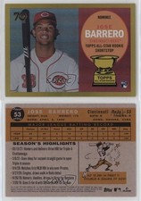 2021 Topps All-Star Rookie Cup Base Statue Gold Foil /50 Jose Garcia Barrero RC