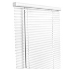 Living Accents MAX2342WH Vinyl 1 in. White Cordless Mini-Blinds 23 W x 42 H in.