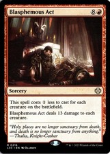 NM - Blasphemous Act R Commander: The Lost Caverns of Ixalan 216