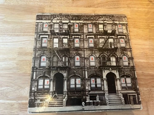 LED ZEPPELIN PHYSICAL GRAFFFITI SWAN SONG 2LP 1975 SPECIALTY RECORDS PRESSING VG