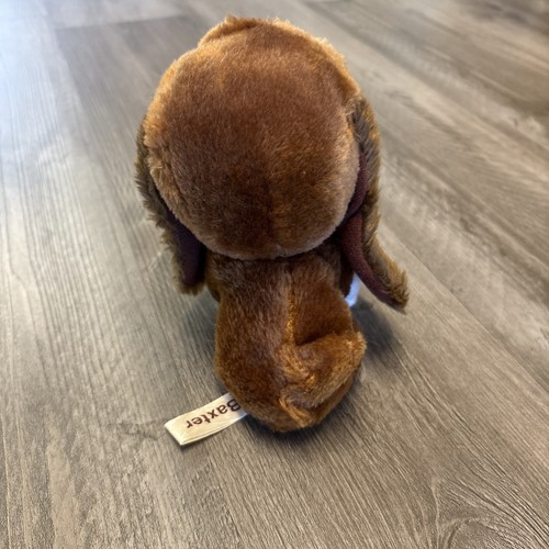 Vintage Baxter Plüsch Basset Hound Plüschhund von Russ Berrie Stofftier - Bild 2 von 3