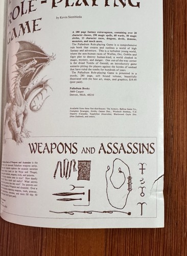 Lot of 5 VTG 80s Palladium Weapons Books Armour Castles Assassins Orient Exotic - Picture 12 of 18