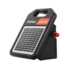 MINI400 20 Miles Solar Electric Fence Charger with Day/Night Mode 0.3J Output...