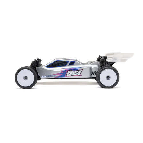 LOS00007T2 MICRO-B 2WD BUGGY RTR: SILVER - Picture 10 of 11