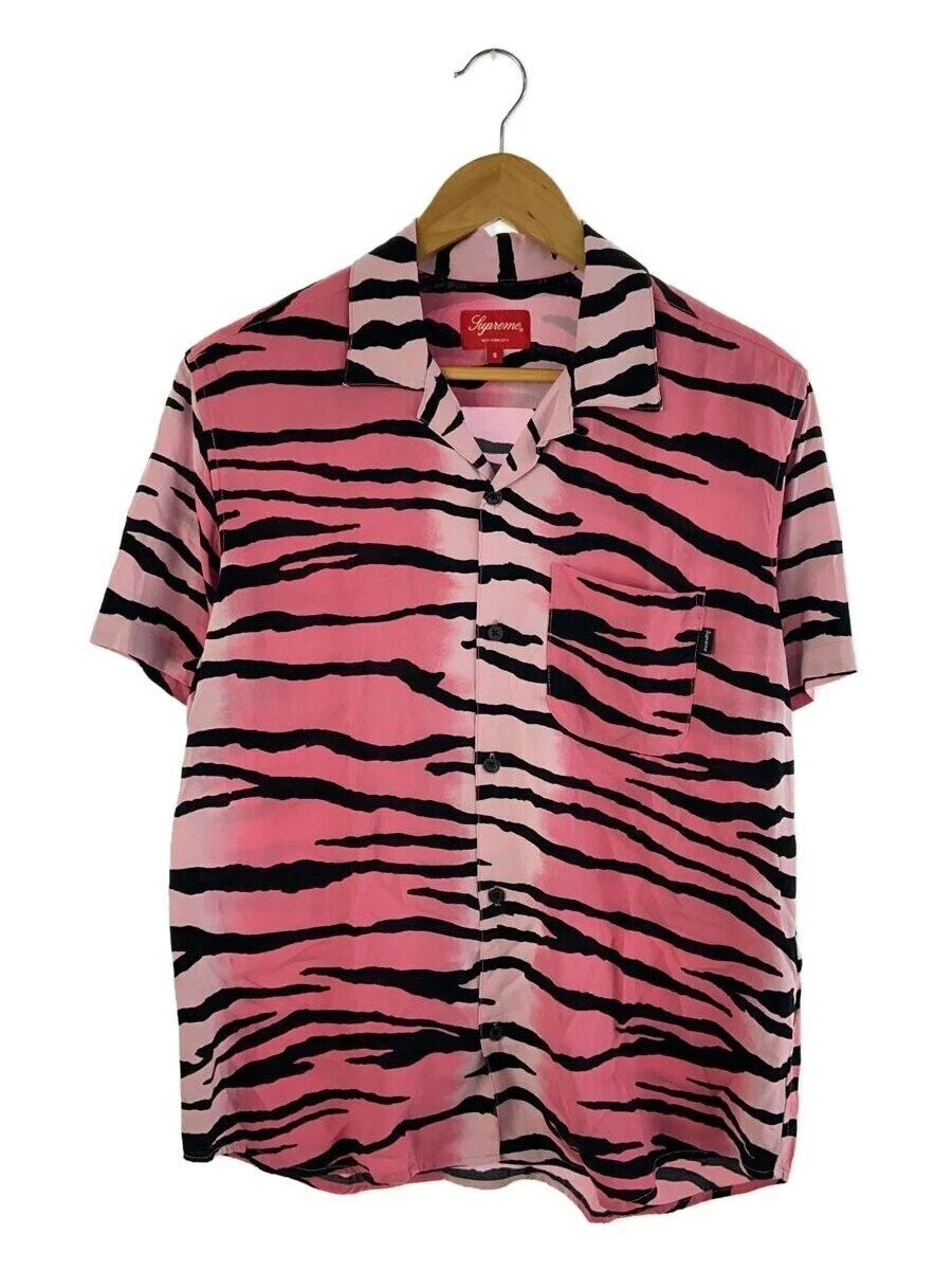 Chemise à manches courtes Supreme / S / Rayonne / Pnk /