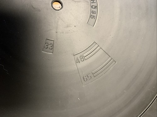 Alfombrilla tocadiscos Technics SL-QD33 original OEM vintage - Imagen 13 de 18