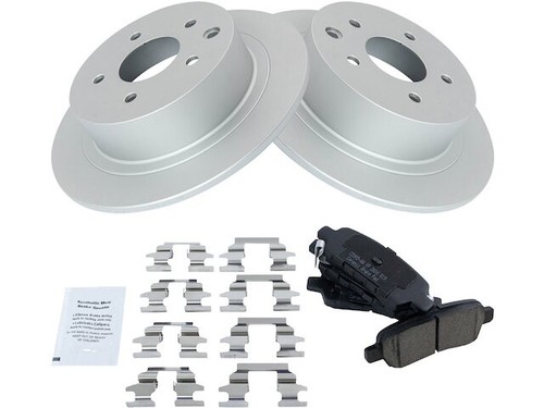 For 2004-2008, 2018 Nissan Maxima Brake Pad and Rotor Kit Rear 72439QSJD 2005 - Bild 1 von 2