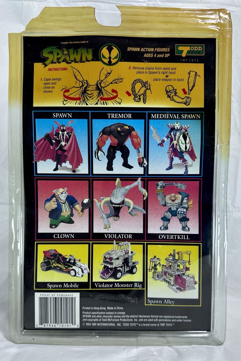 スポーンV 2000&スポーンI 1994 Spawn Series 1 Original Action Figure Set New FS McFarlane