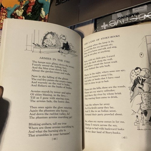 A CHILD'S GARDEN OF VERSES, 1929, by Robert Louis Stevenson, Mint - Picture 5 of 8