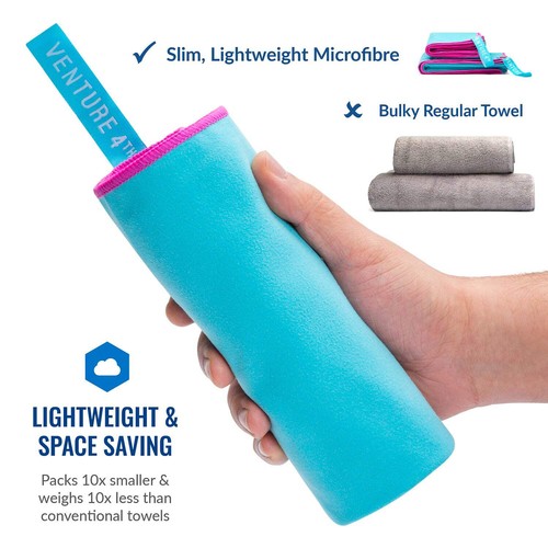 VENTURE 4TH Quick Dry Microfiber Towel - Picture 3 of 48