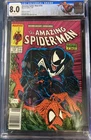 Amazing Spider-Man #316 CGC 8.0 Newsstand 1989 Marvel Comics Venom WP