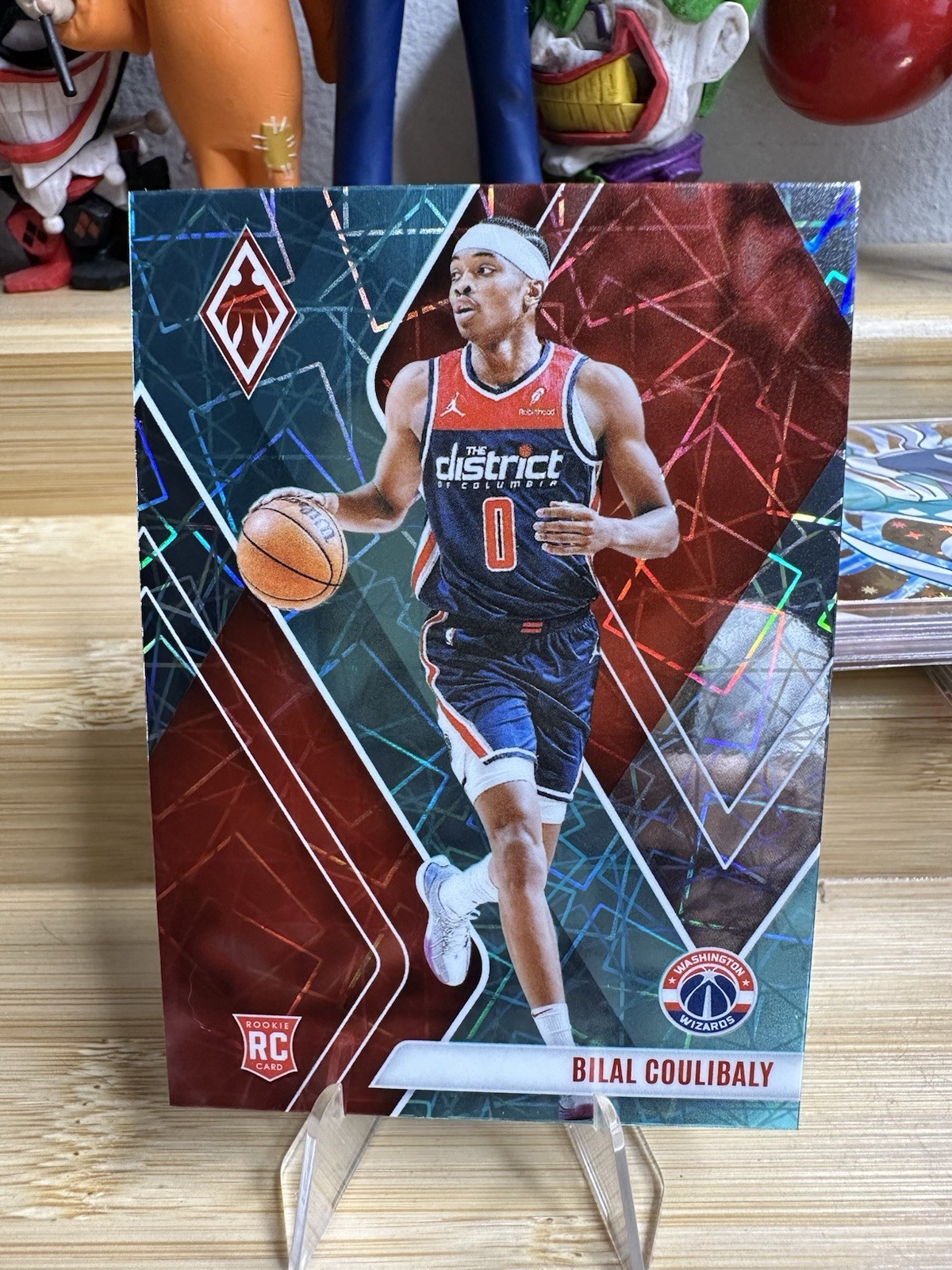 Bilal Coulibaly (RC) Teal Lazer 2023-24 Panini Phoenix #285