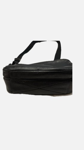 coach crossbody bag black leather - Picture 3 of 5