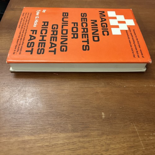 MAGIC MIND SECRETS FOR BUILDING GREAT RICHES FAST Book Tyler Hicks Hardcover DJ - Bild 4 von 17