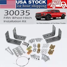 30035 Fifth Wheel Hitch Installation Kit for Reinstallation of Full-Size Trucks