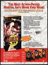 Deadliest Art The Best Of Martial Arts Films Widescreen Rare The Deadliest Art Aka Best Of Martial Arts Films 1992 Trade Ad Promo Bruce Lee
