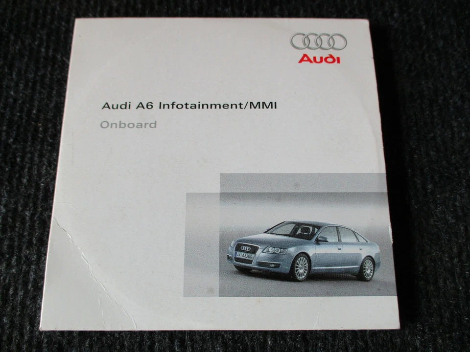 BORDBUCH Audi A6 Bedienungsanleitung Infotainment MMI Onboard CD 26156274388 - Bild 4 von 4