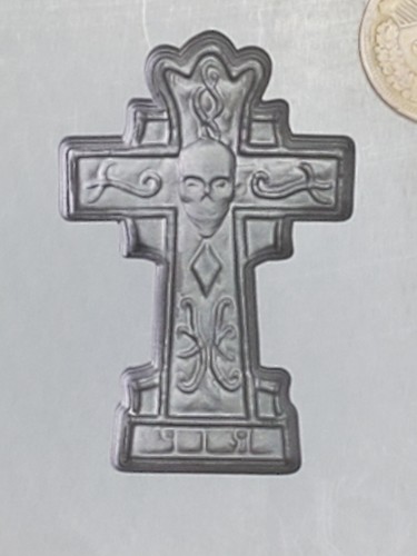 Cross 3D Graphite Ingot Mold for Gold Silver Copper Tin Melting Casting Refining - Picture 2 of 2